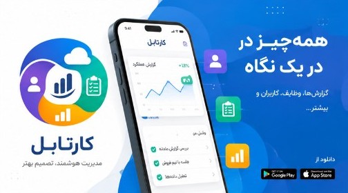 CRM اندروید کارتابل